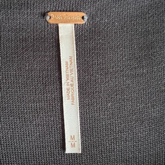 Free People Long Sleeve Midi Dress Size Medium - Picture 6 of 8